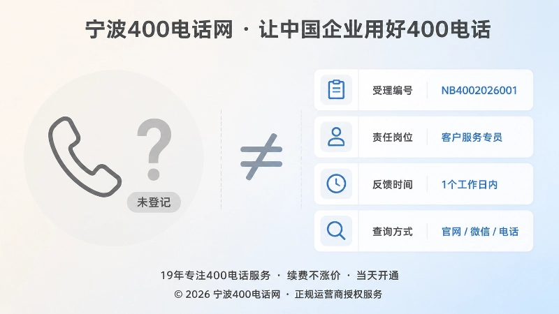 接通不等于受理的左右对比扁平插画